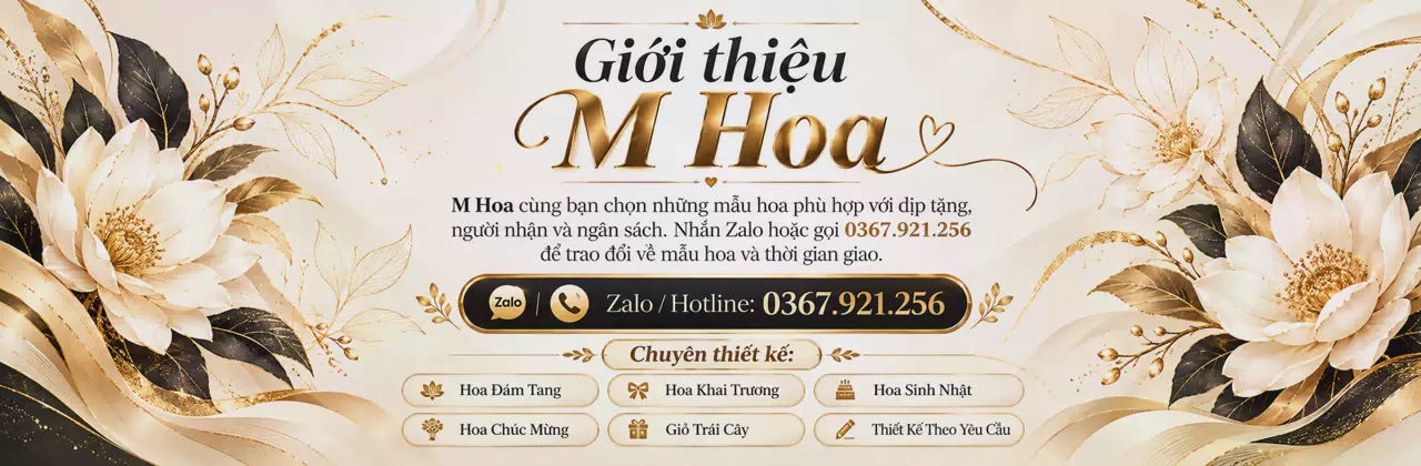 Ảnh bìa Shop hoa tươi Phường Bến Cát Hồ Chí Minh - Gửi lời chúc bằng sắc hoa